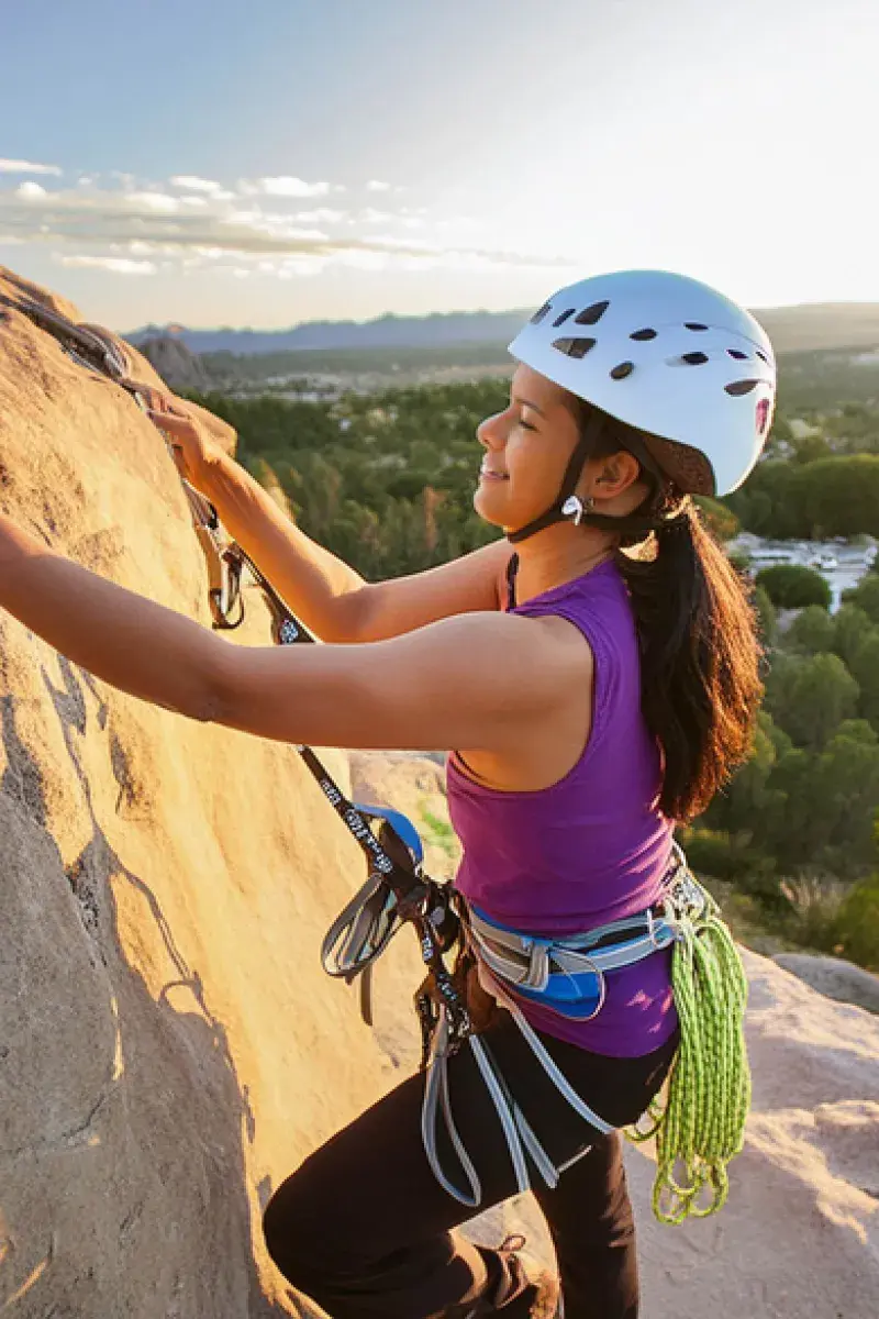 Pharma Home Female Rock Climber